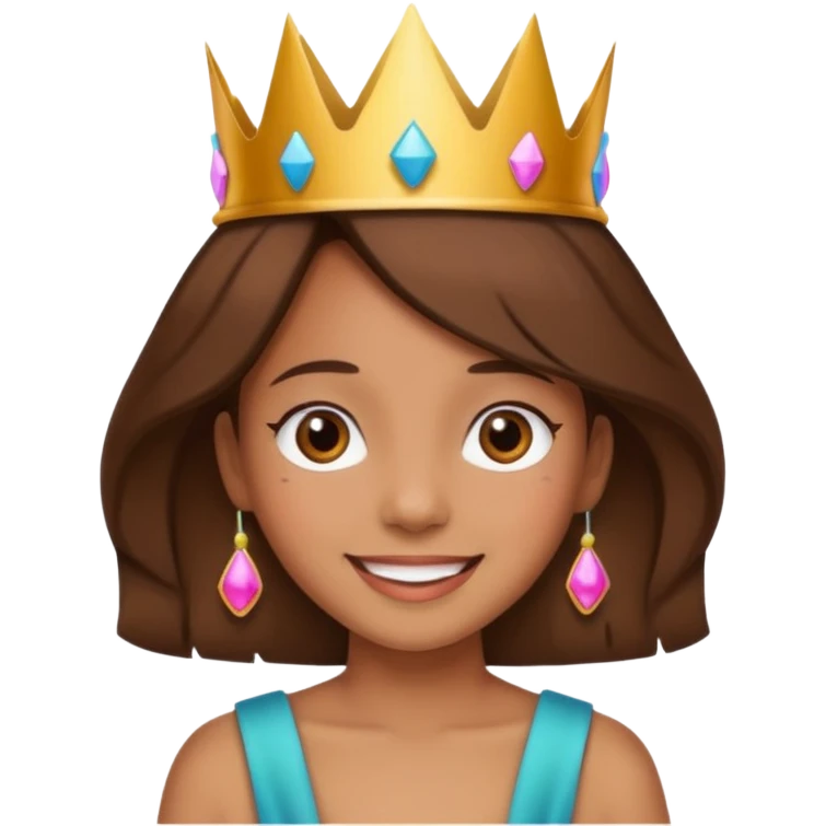 brown girl birthday emoji