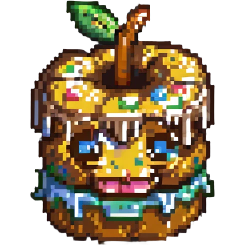 apple fritter emoji