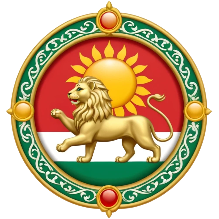 پرچم ایران پهلوی emoji