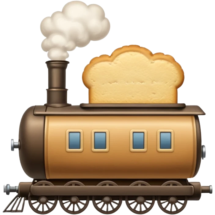 gravy train with biscuit wheels emoji