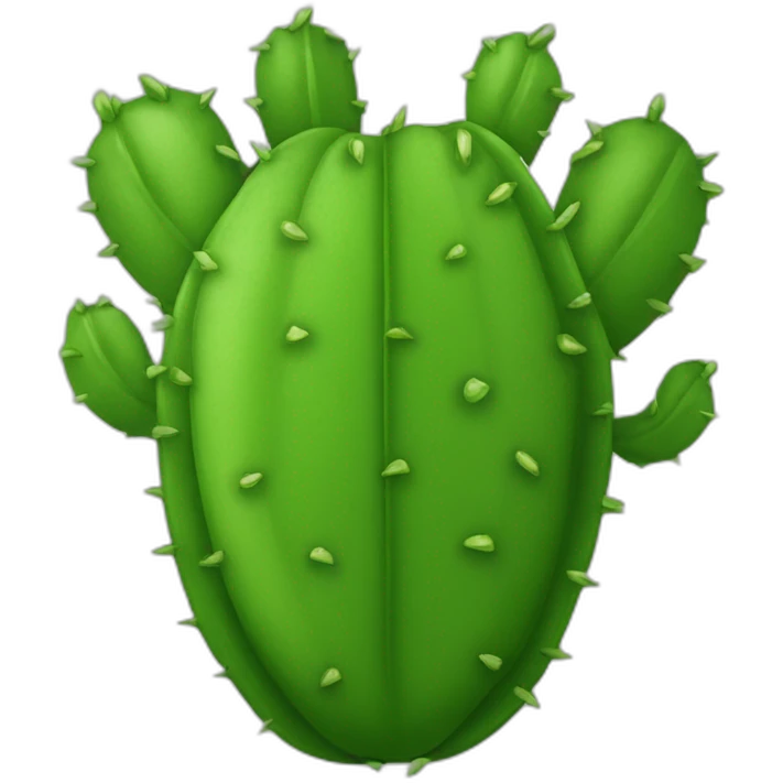 Nopal with grill marks emoji