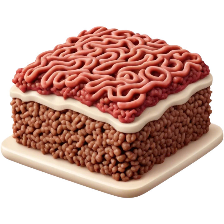 chopped ground beef emoji