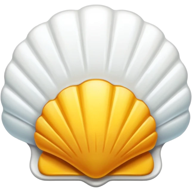 Shell WHITE emoji