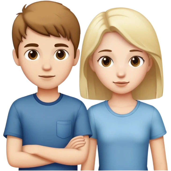 boy behind girl emoji