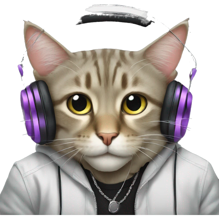 dj cat emoji