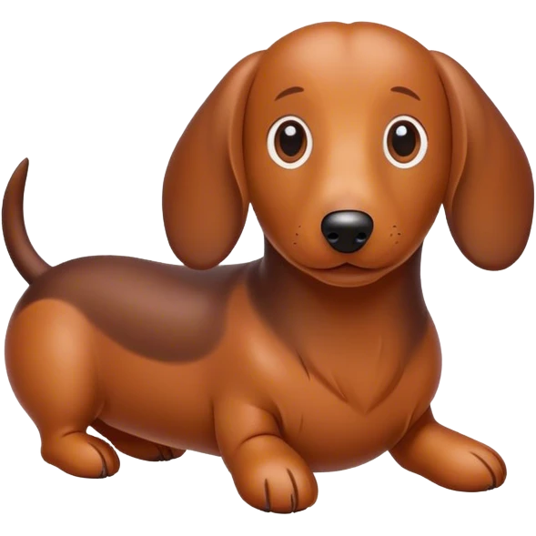 Sausage dog emoji