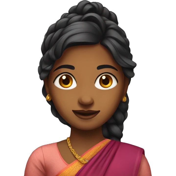 Tamil girl emoji