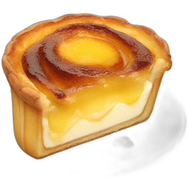 pastel de nata delicioso emoji