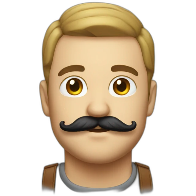 GMC mustache emoji