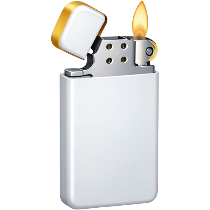 white lighter emoji