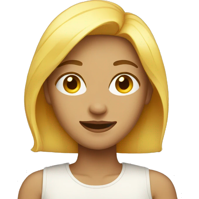 light woman emoji