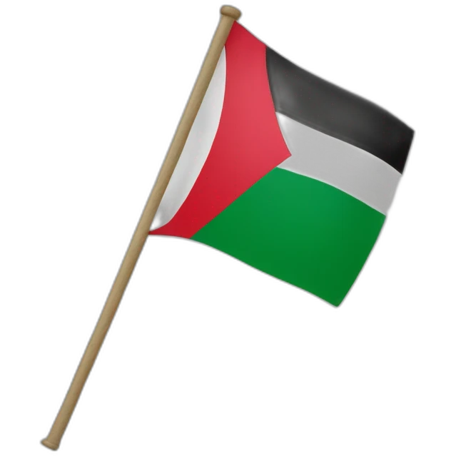 Drapeau Sénégal avec Palestine emoji