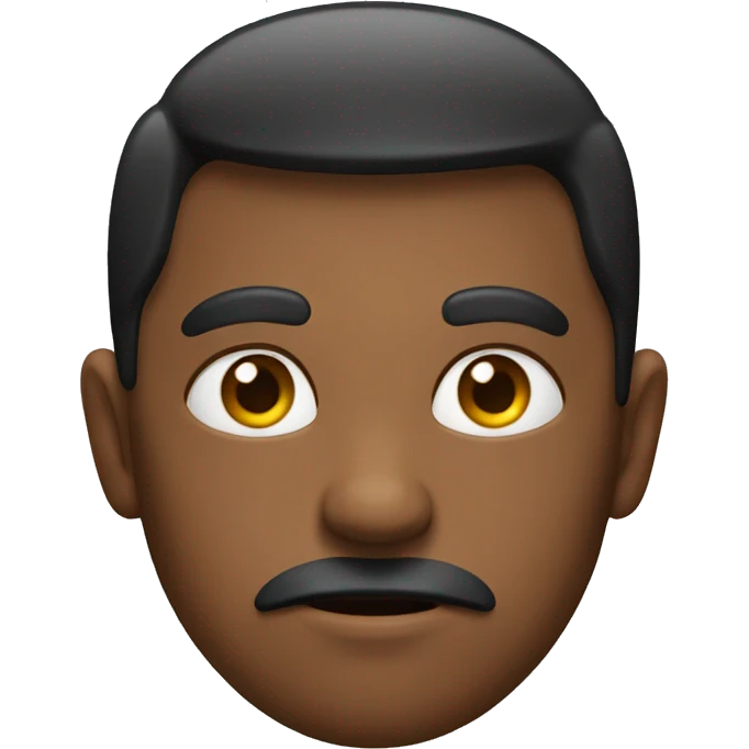 emoji with furrowed brows and rolling eyes emoji