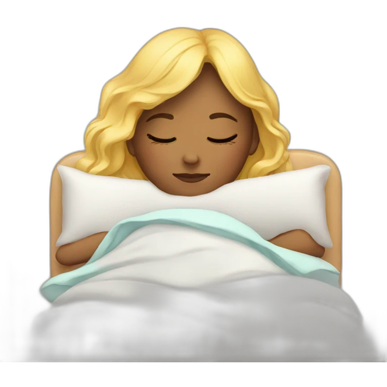 girls sleep emoji