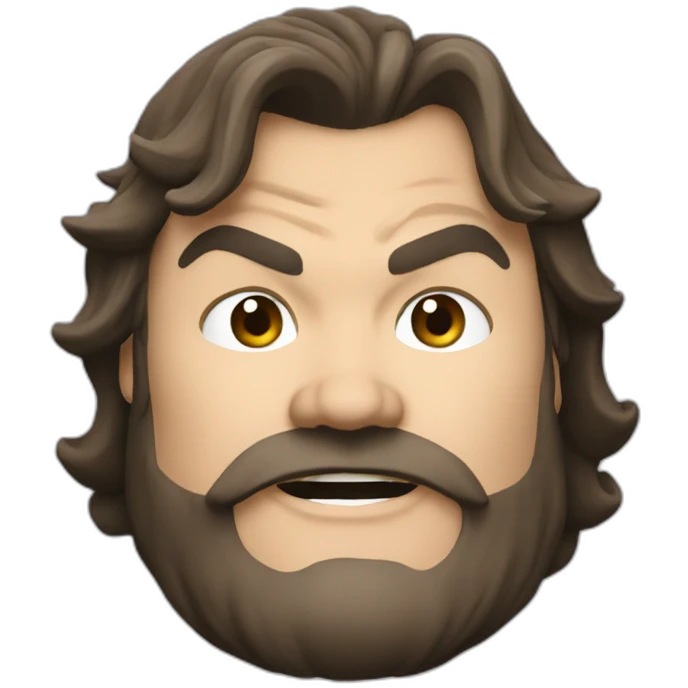jack black in pick of destiny emoji