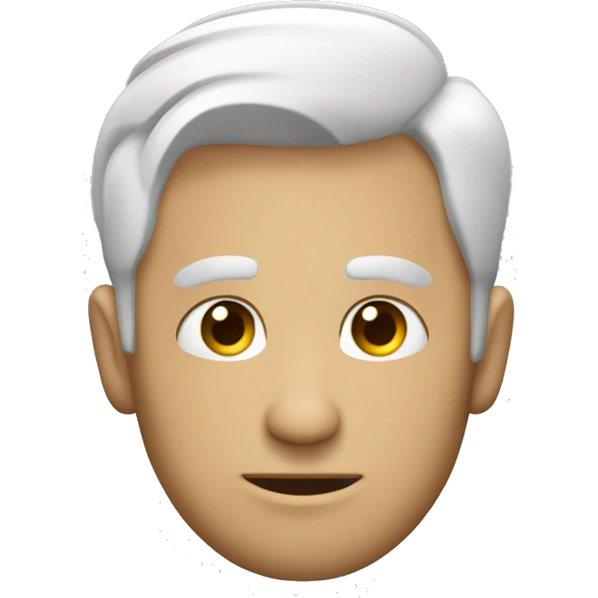 Un hombre guapo con los ojos dormidos emoji
