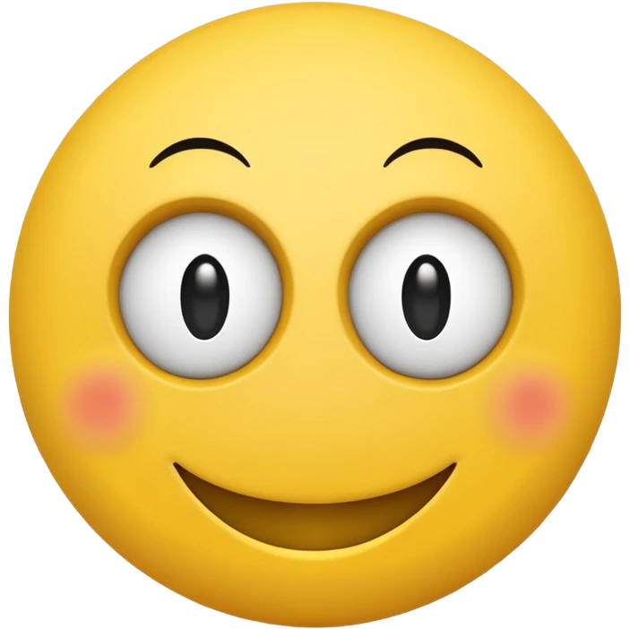 smiley face googley eyes emoji
