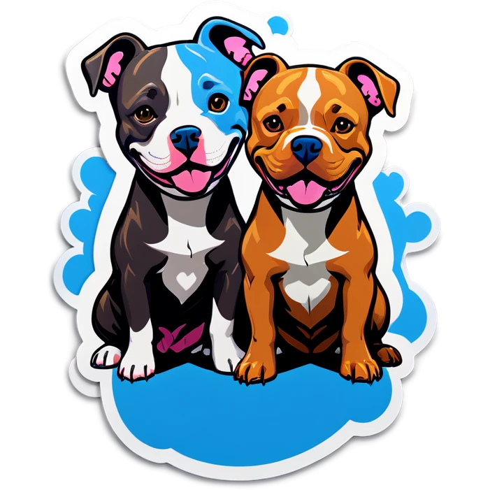 Pit bulls  emoji