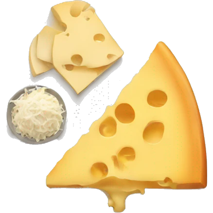 Meal with cheese  emoji