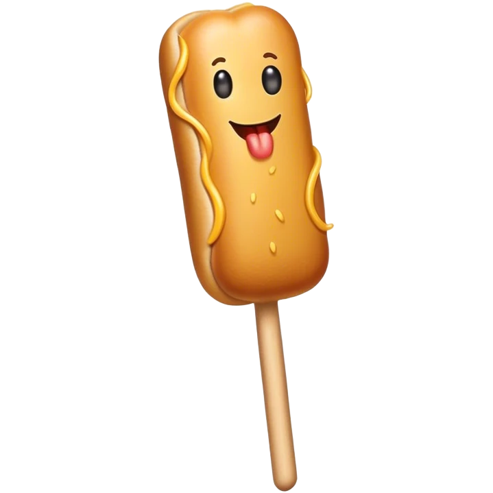 corn dog emoji