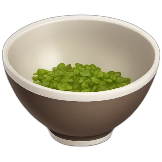 cupping bowl emoji
