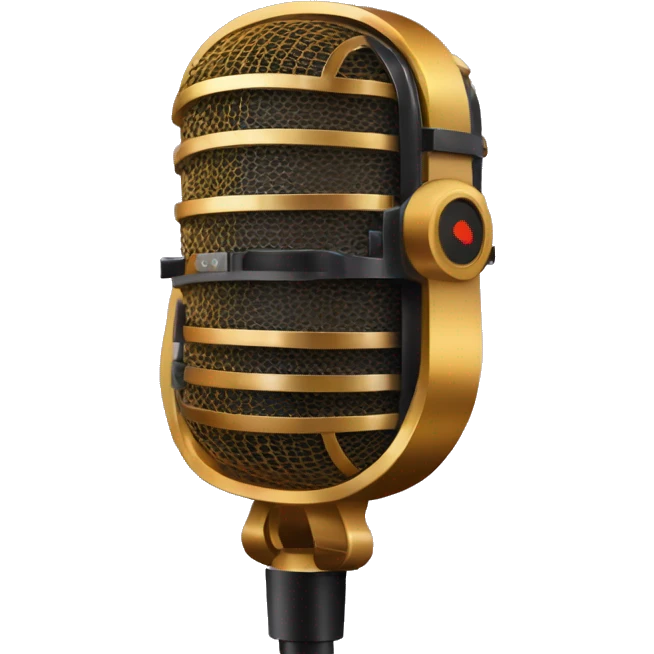 crypto in podcast microphone emoji