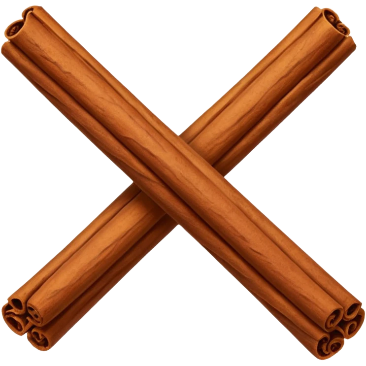 две палочки корицы emoji