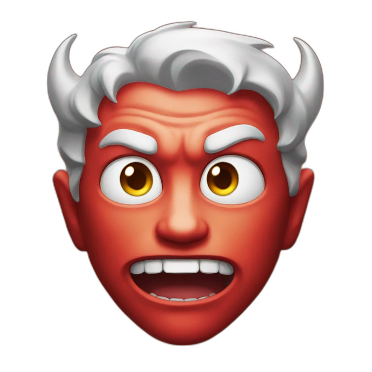 diable méchant emoji