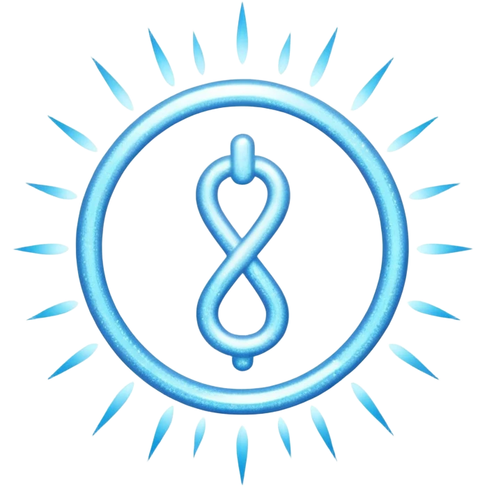 glitter white symbol of health + emoji