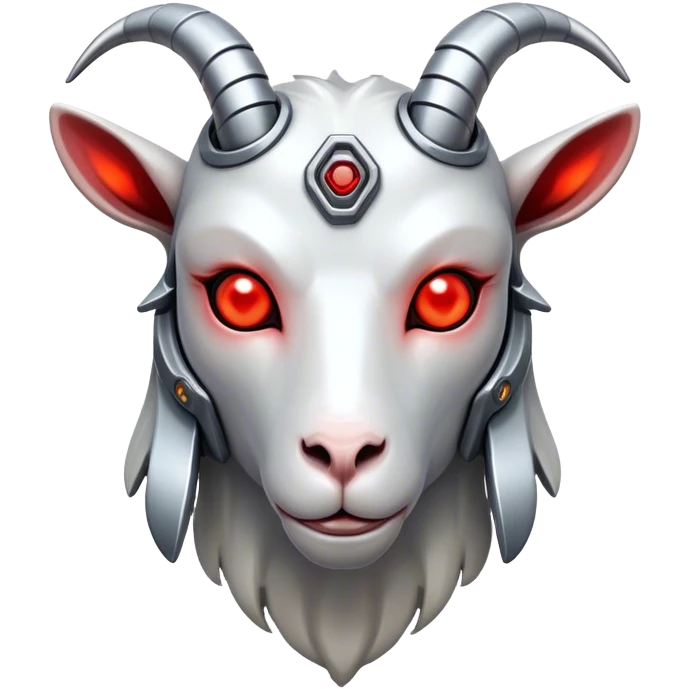 Cyborg Goat  emoji