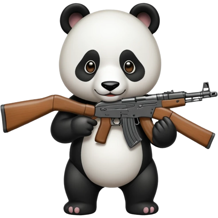 PANDA WITH AK47 emoji