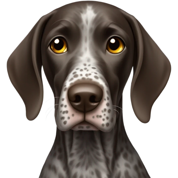 German short haired pointer dog emoji