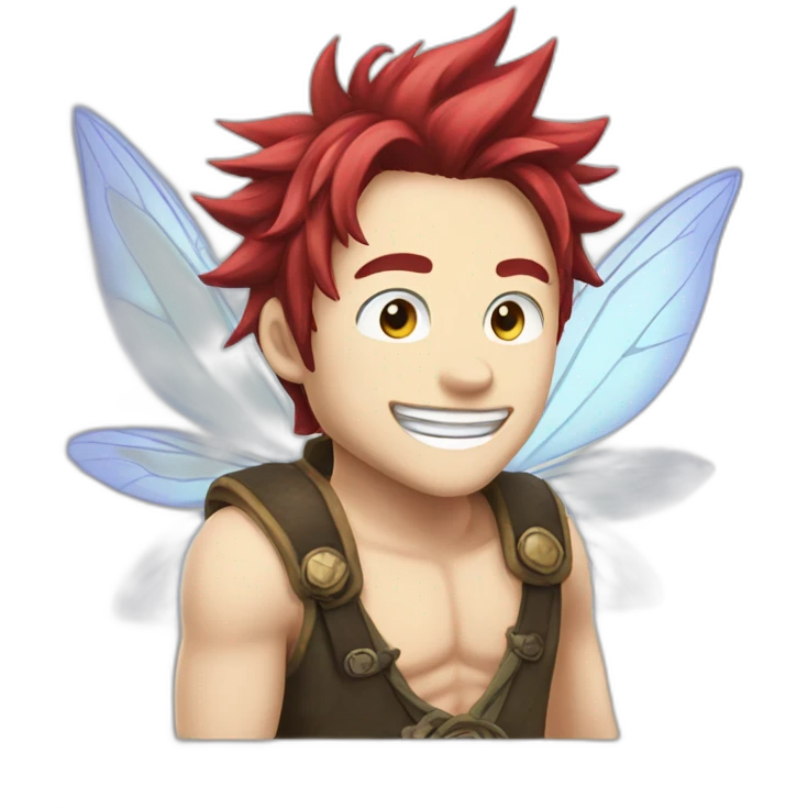 Happy fairy tail emoji