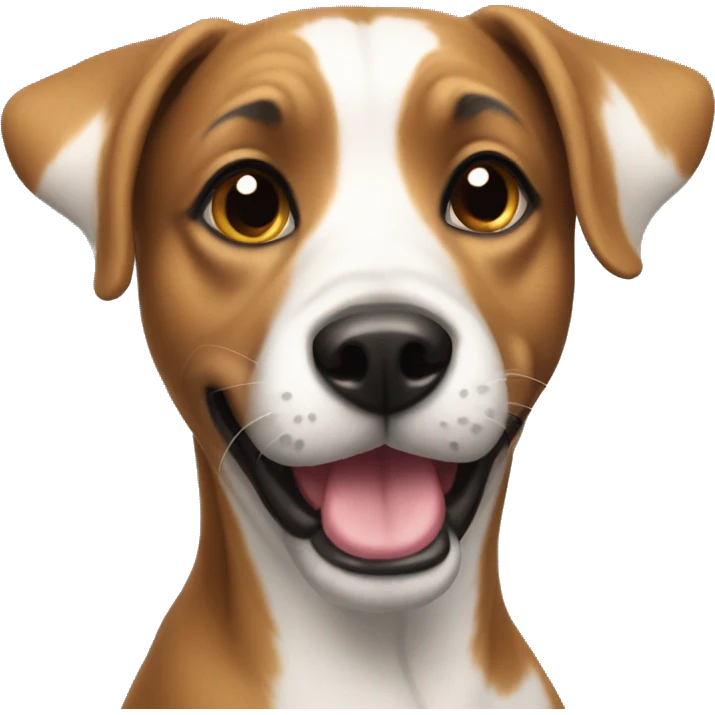 Coquette dog  emoji