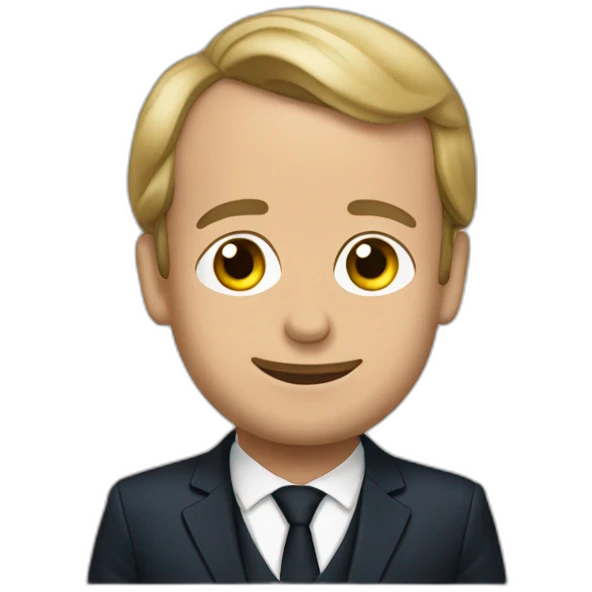 Emmanue Macron emoji