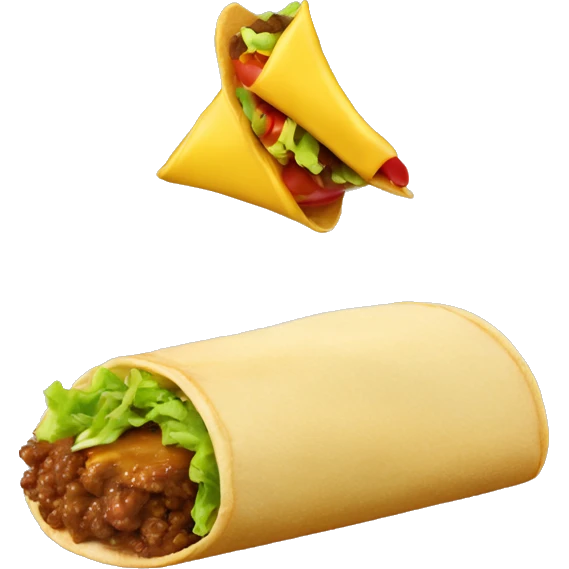 McDonald taco emoji
