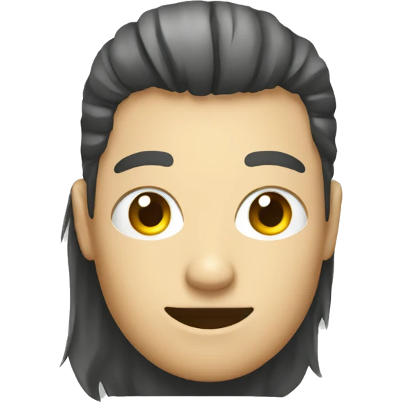 persona enojada usando celular emoji