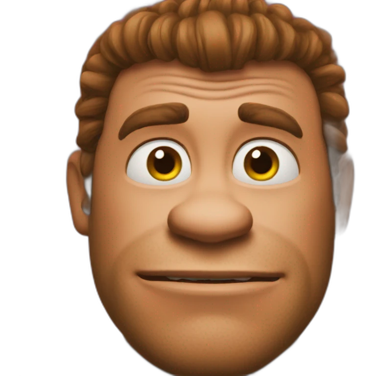 red-shrek emoji