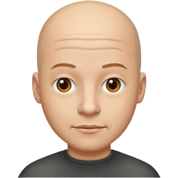 Bald guy emoji
