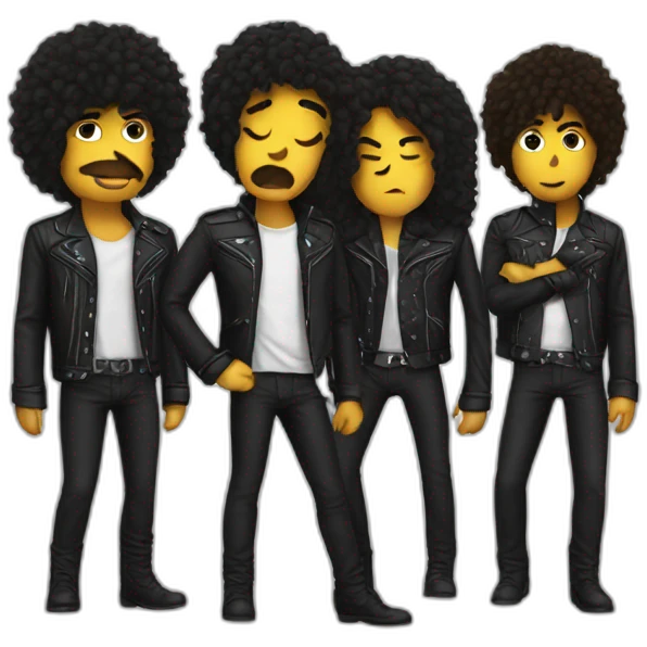 Kiss band emoji