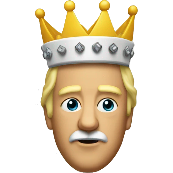 a drumpads with a crown on the corner emoji