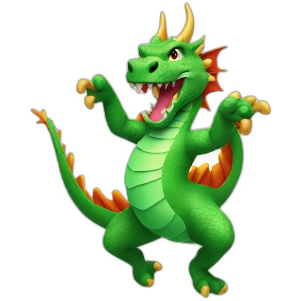 dancing dragon emoji