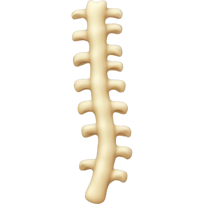 backbone, spine emoji