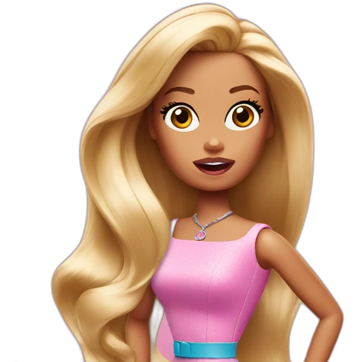Barbie shocked emoji
