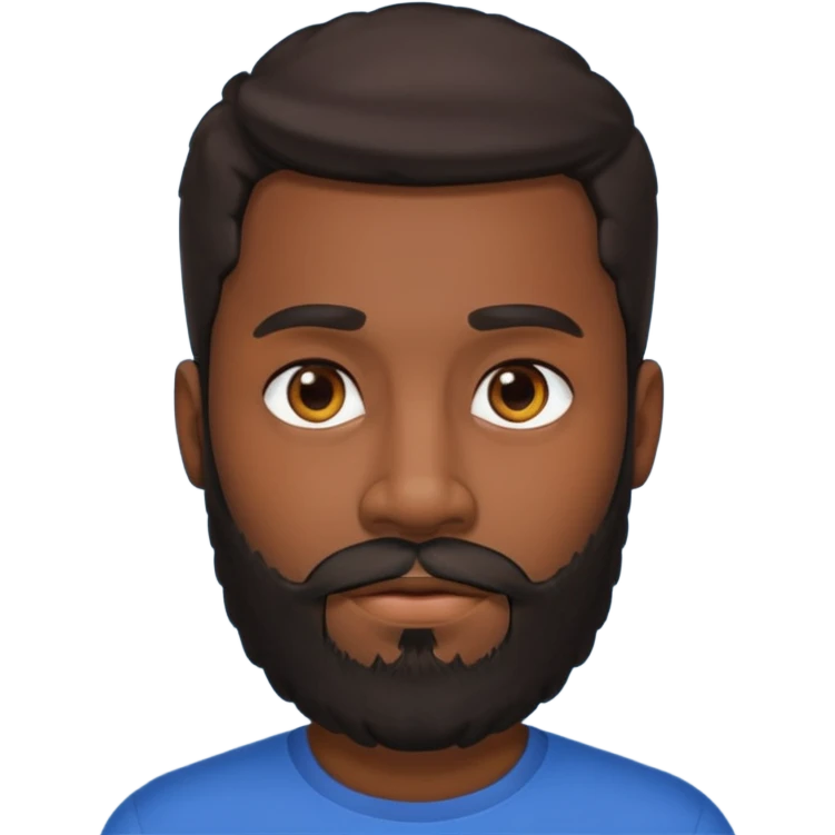 BEARDED Knights beard black guy emoji