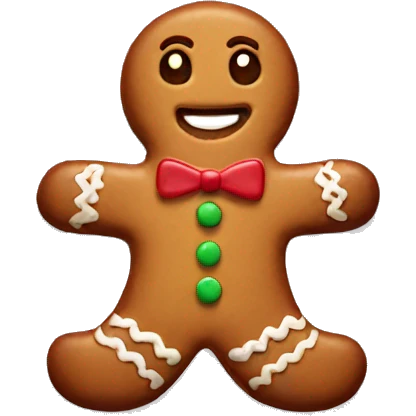 Gingerbread emoji