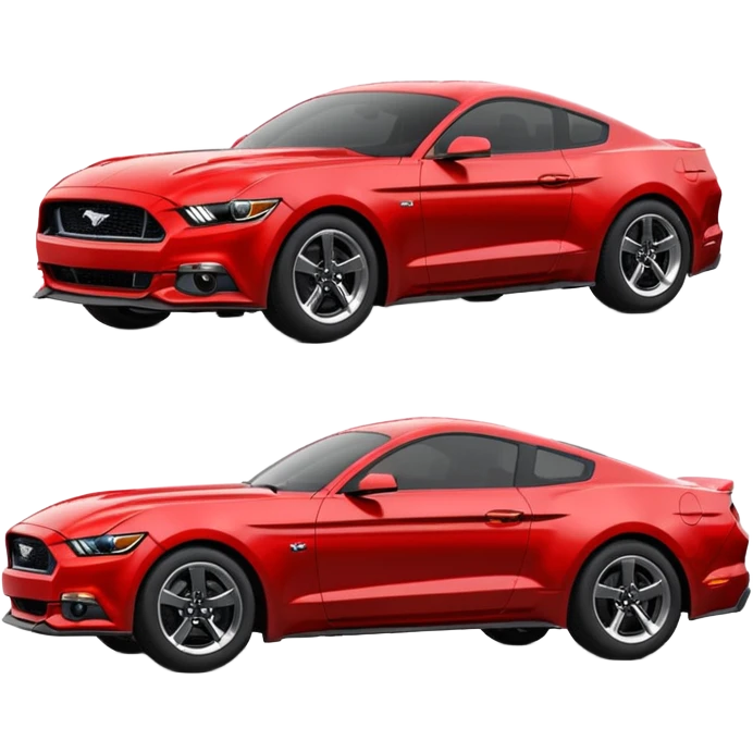 Ford Mustang perfect view emoji