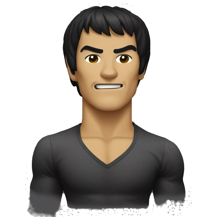 Bruce lee emoji