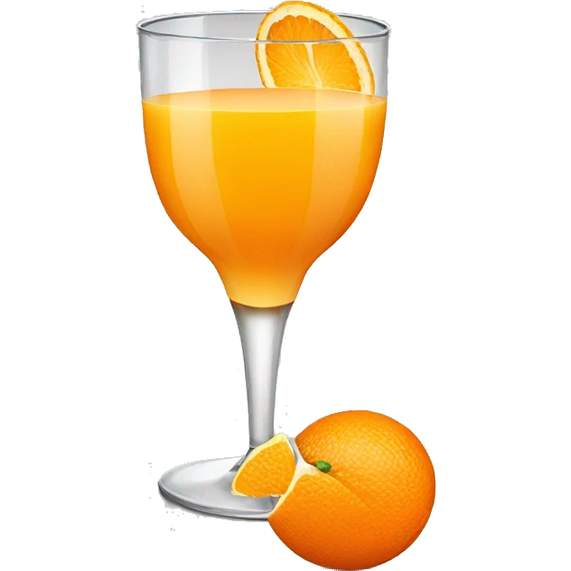 orange juice  emoji