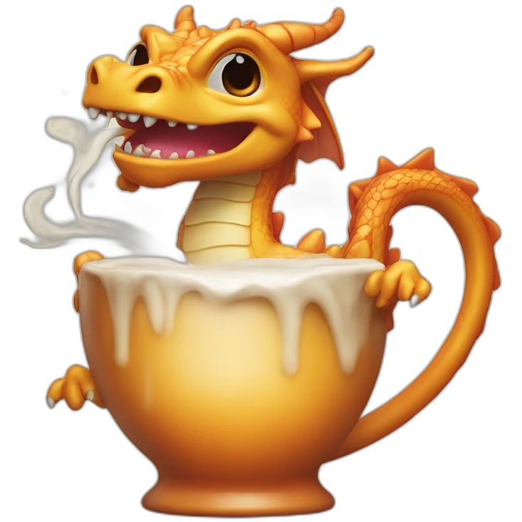 dragon chai un dab emoji